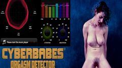 Awesome big natural boobs REAL ORGASMS on Sybian with PROOF!
