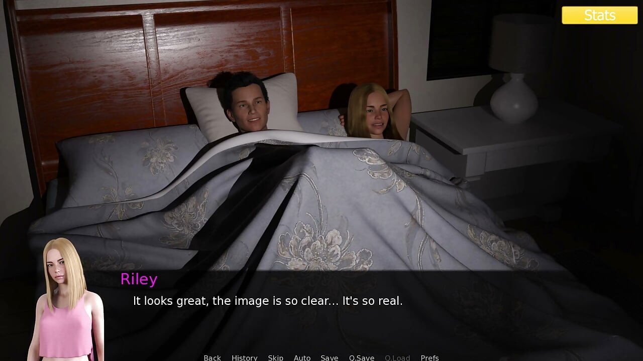 Erotica 6 - Ren deelt bed met Riley en Lilly en ziet Riley's schattige borsten