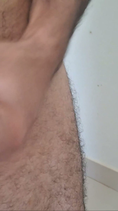 Very horny man Pau Moreno, decided to rub his hard cock until he cummed a lot at the end. | Clip 1