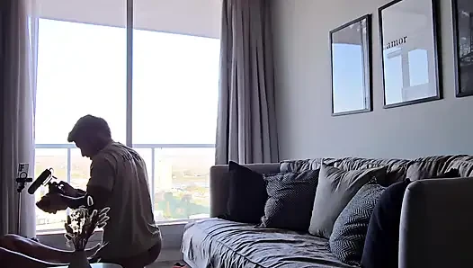 Behind the Scenes of sex with My Boyfriend. Real and Homemade.