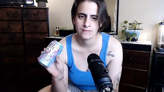 Baumwoll-candy ASmr belch