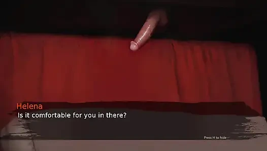 Schönes barmädchen will mit seinem kunden ficken