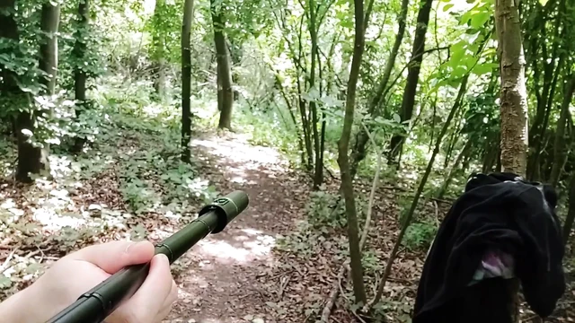 Run naked in the forest. Seen from cars