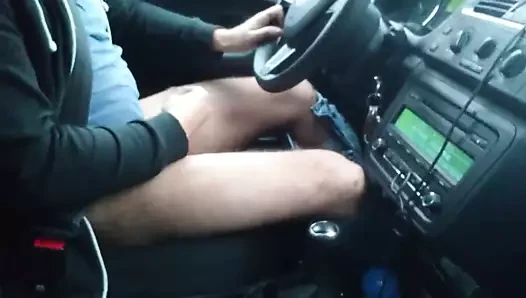Wicshen im Auto