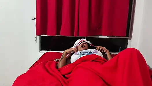 Yaramaz doktor ateşi ölçmeye yardımcı oluyor