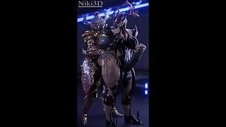 Niki3D Hentai Compilation 77