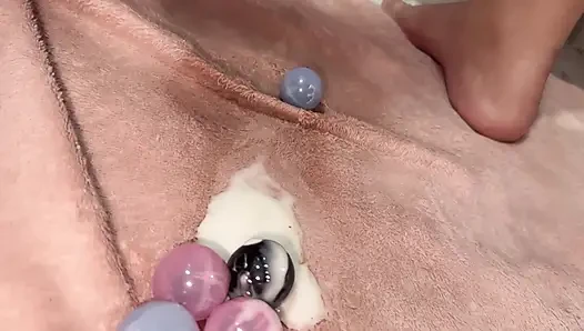 Chinese balls in a tight ass hot teen
