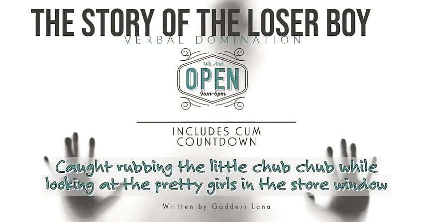 AUDIO ONLY - The loser boy with the little chub chub meets the super cute cruel girls at the store