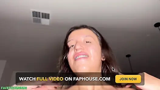 Tight 19 Yr Old Latina Rough Face Fuck Fucked Hard & Creampied