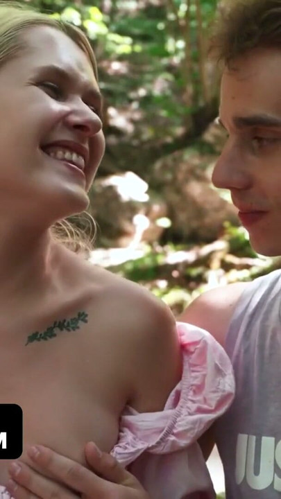 Fairy Girl With A Beautiful Pink Pussy Sucks And Fucks A Stranger In The Forest - TeamSkeet | Clip 2