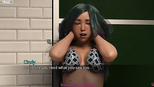 Dreams of reality #3 she saw me getting a blowjob from another woman