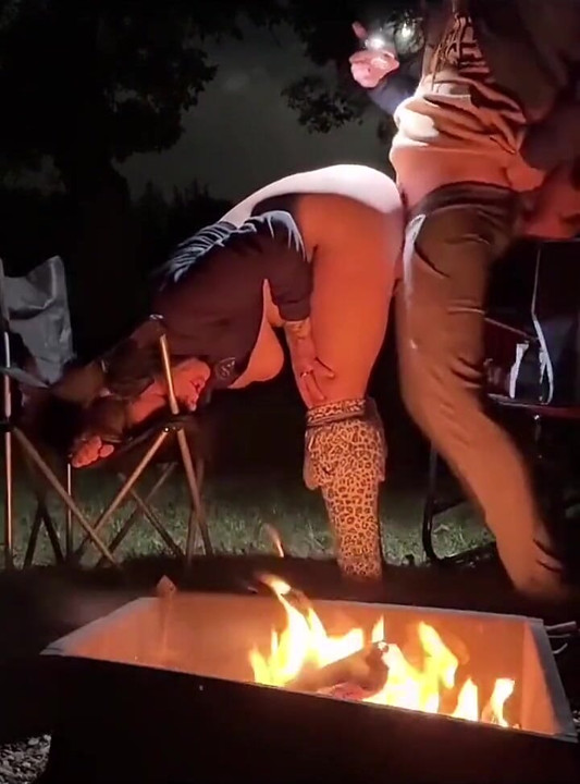 Using My Pussy at the Camp! Trying to Get Caught!