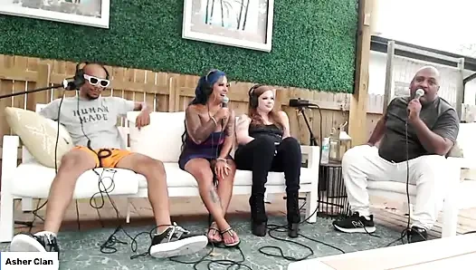 Canlı yayın yetişkin İspanyol barbie, dwayne foxx, mrflourish podcast asherclantv ile sadece sohbet ediyor