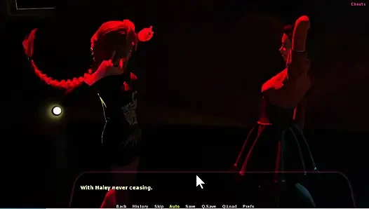 Haley hikayesi #11 - Haley Johannes'e banyoda ayakla muamele yaptı... Diane ve Johannes biraz zaman geçirdiler.