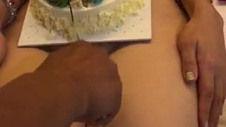 Moja dziewczyna kurwa cipki urodziny swoją własną cipkę