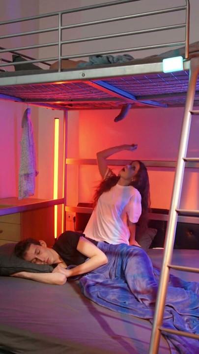VIP4K. Orgasms while husband is right under us... | Clip 1