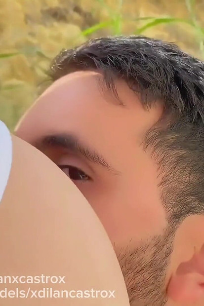 Cruising Fucking Beautiful Young Man on the Road I Cum Inside His Ass Gay Creampie