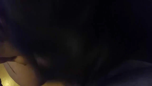 An 18 year old girl sucks a mature man