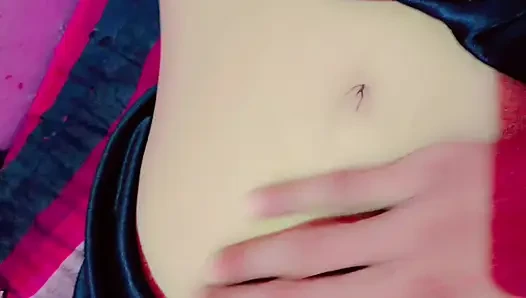 See how the husband stretched his beautiful wife's pussy by fucking her in doggy style.