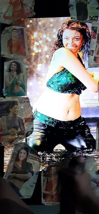 Kajal agarwal cum tribute