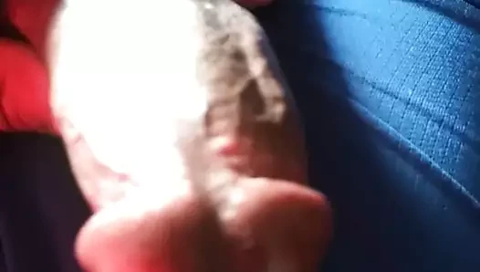 Eğlenmek için benim bbc okşayarak.