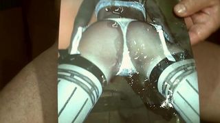 Tribute for keris - she gets her body creamed