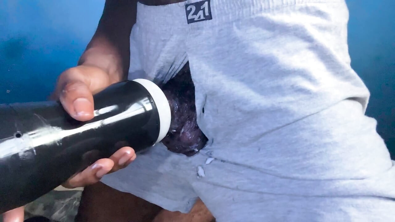 Having Best Time With My Flashlight Pussy