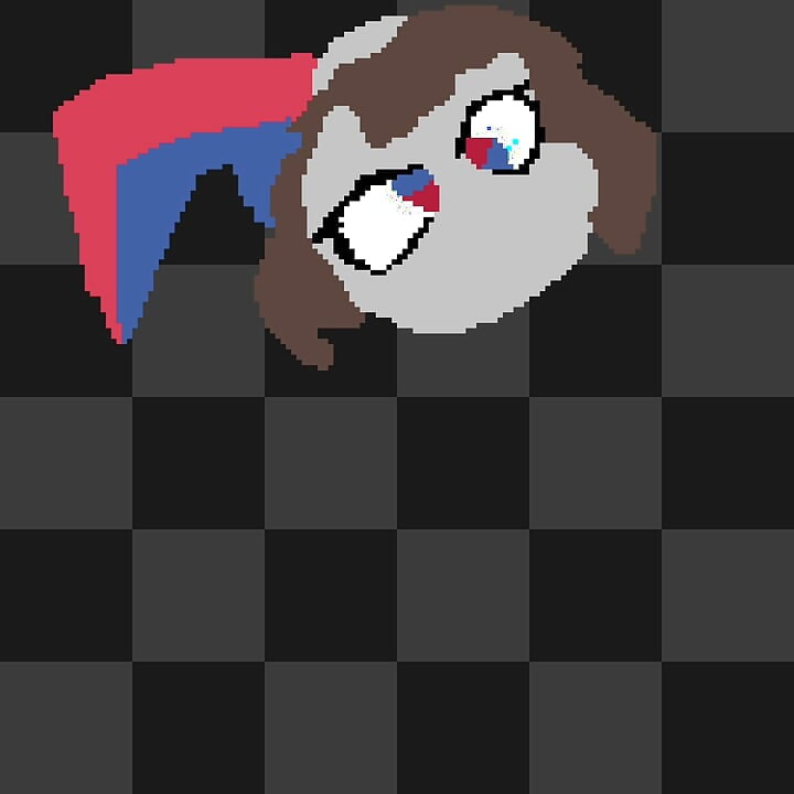 pomni pixelart timelapse