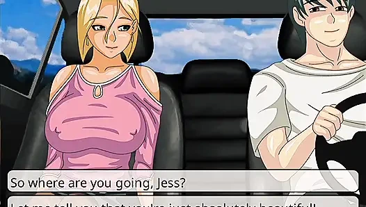 Seksi kız oyunu ile arabada yolculuk bölüm 01