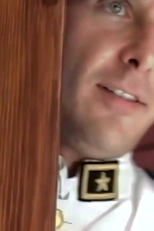 Pretty Maid Takes 2 Cocks That of the Captain and That of the Hotel Customer