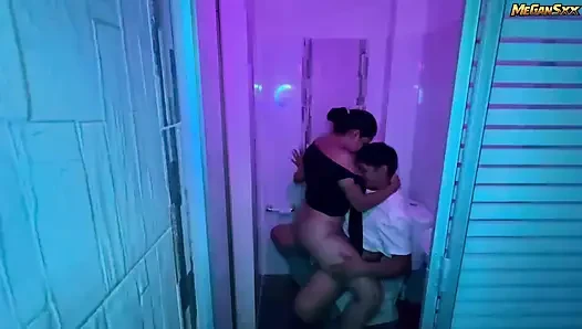 Fucking in the bathrooms of the disco