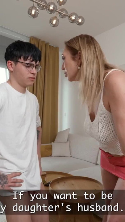 MOMMY4K. I'll teach you how to fuck a Woman | Clip 1