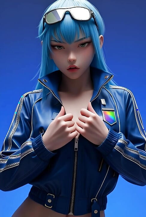 A Daniela le gusta quitarse la ropa.