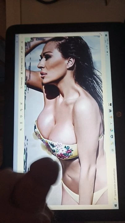 My cumshot For Svetlana Raznatovic Ceca