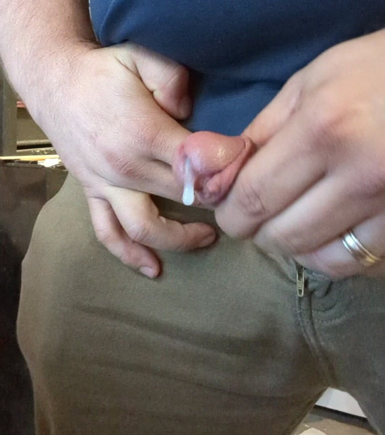 Grandpa wanted to see me cum for him