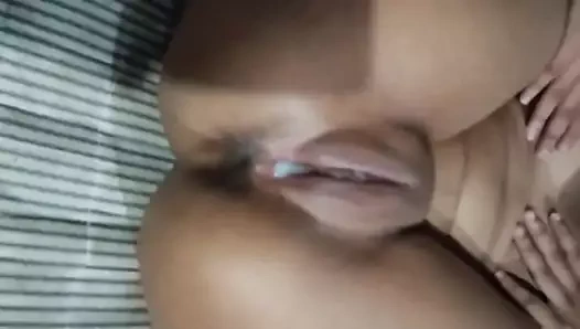 Couple Hardcore Fucking at Hotel and Cum in Pussy