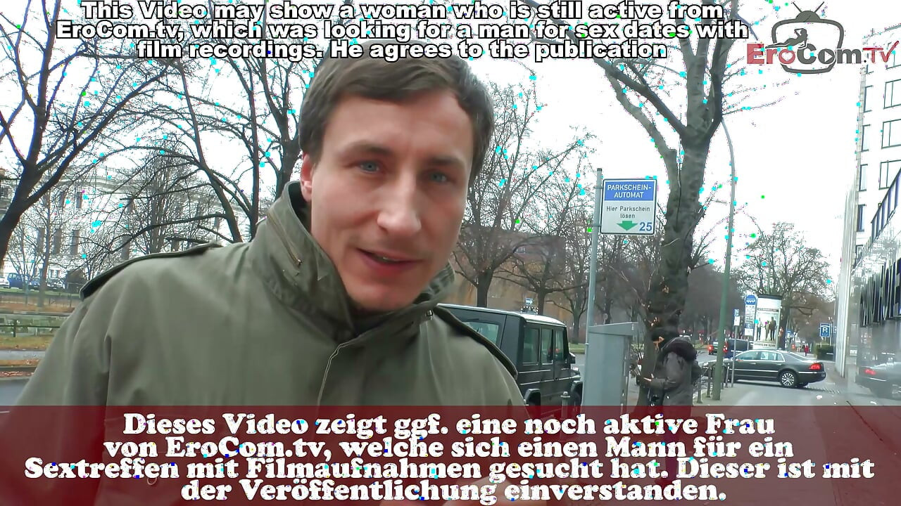 Super skinny German teen makes street sex casting