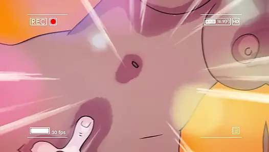 Межрасовые гетеро аниме-сцены секса, часть 5 - 2D анимация