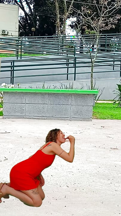 The ghosts in the park enjoy getting blowjobs.