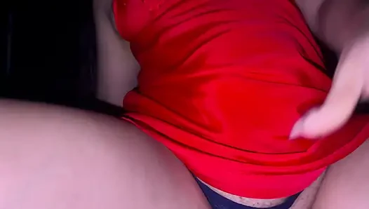 Her husband is going to work and she's inviting me over!