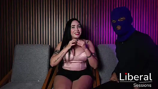 BIG TITS WOMAN GETS FUCKED AND RECORDED BY TWO MEN FOR THE FIRST TIME