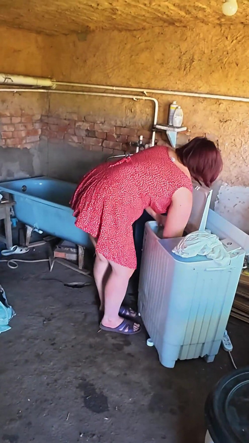 I Fucked a Village Whore Right in the Barn Where She Was Doing Laundry