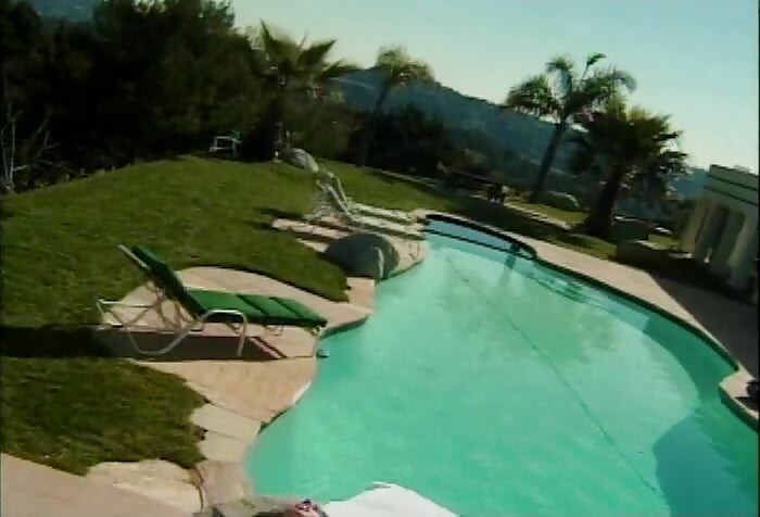 Adorable MILF Facialized by the Pool