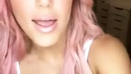 Lana (WWE) Instagram Livestream