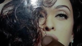 Cum hołd dla Aishwarya wychowuje niekończącą się cum królową