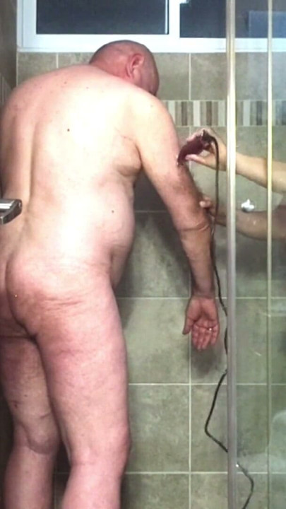SURPRISE IN THE SHOWER WITH ADAMANDEVE AND LUPO | Clip 2