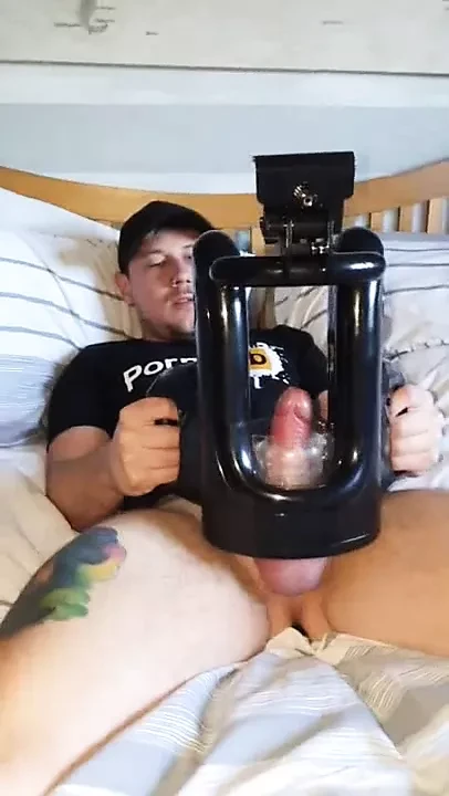 Using Fleshlight Quickshot Wank Machine Solo