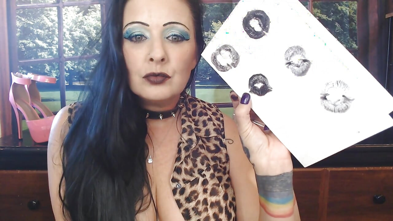 Black lipstick broke it