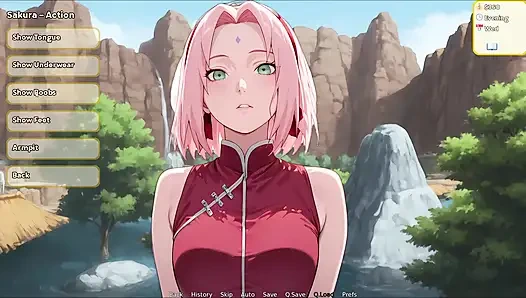 Хентай Hustle - трахаю красивую Sakura Haruno