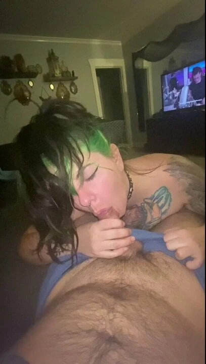 Goth GF Blowjob